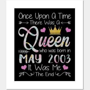 Girls 17th Birthday Queen May 2003 Queen Birthday Posters and Art